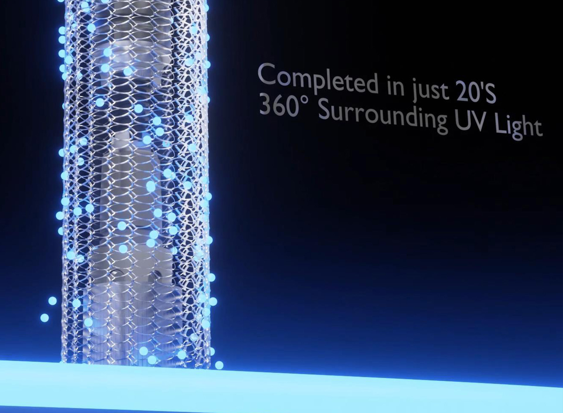디오 UV 표면 처리 기술을 설명하는 제조사 이미지